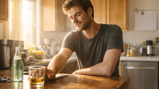 Muž vysadil alkohol na 90 dní: Telo reagovalo zvláštne