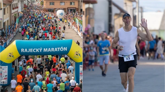 CHÁRA skončil na Rajeckom polmaratóne na 33. mieste so štartovým číslom 333