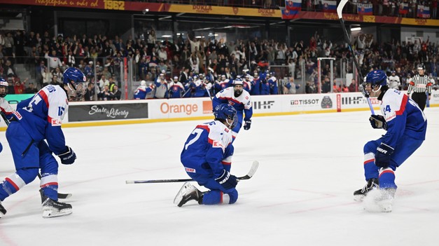 Slovensko je vo FINÁLE domácich Majstrovstiev sveta v hokeji