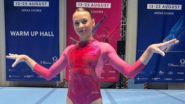 Gymnastka PILIAROVÁ dvakrát štvrtá na Majstrovstvách Európy