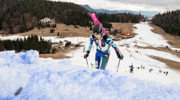 Skialpinista HUBAČ s treťou medailou, na pódiu ho doplnil KULANGA