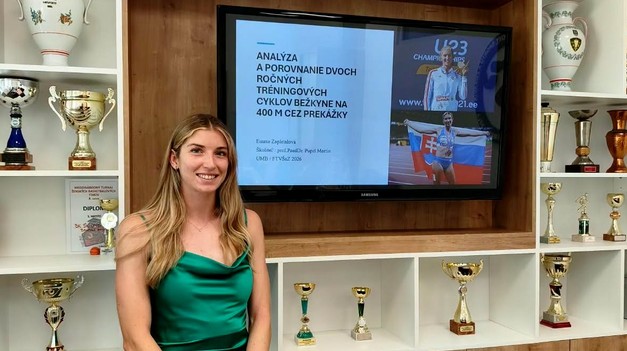 ZAPLETALOVÁ prežíva šťastné obdobie. Európska šampiónka má za sebou úspešné štátnice
