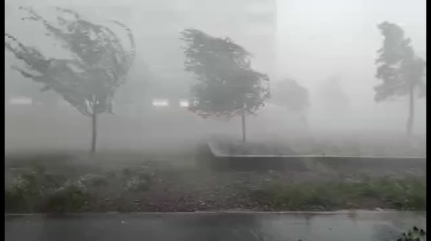 Stromy ako zápalky, po búrkach aj zranení, vietor takmer 120 km/h