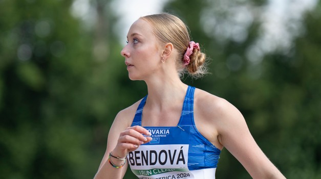 BENDOVÁ do semifinále v slovenskom rekorde