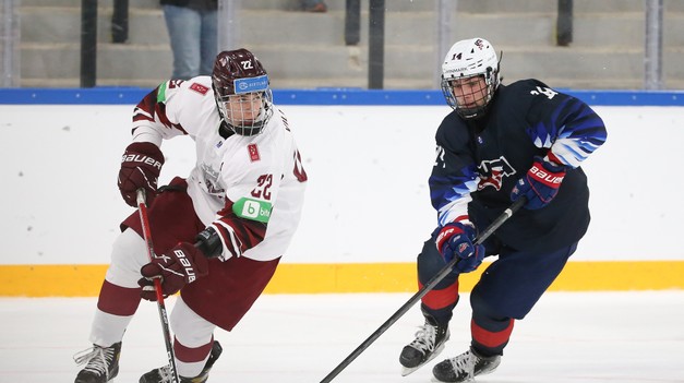 Lotyši zaskočili Ameriku, vyhrali 5:2