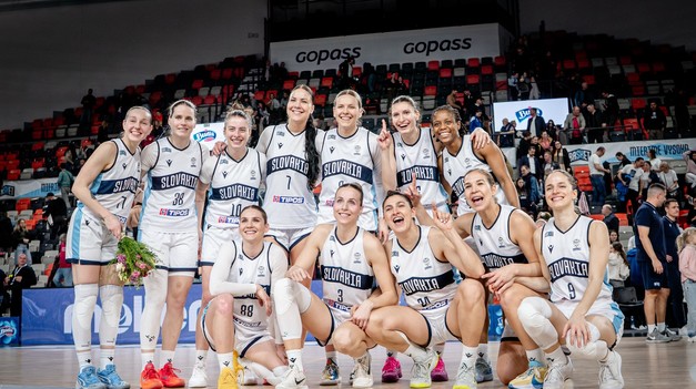 Slovenské basketbalistky zostávajú v hre o postup na budúcoročné ME