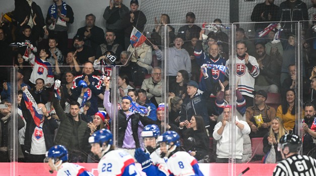 Slovensko vyhráva v senzačnom štvrťfinále 6:1
