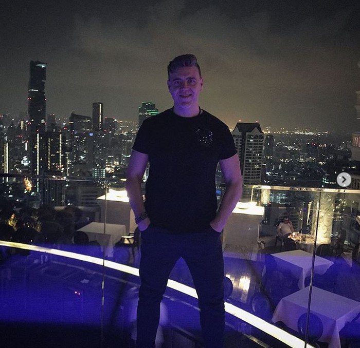 Martin Korbelič na dovolenke v Bangkoku