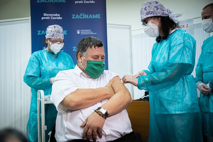 Vladimír Krčméry očkovanie
