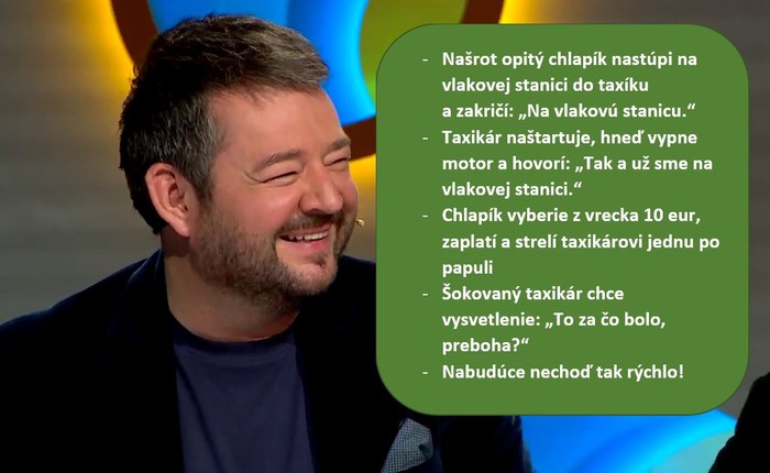 Inkognito - Vtip Mišo Hudák o taxikárovi