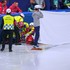 Ďalší mrazivý moment na olympiáde. Zakrvavenú šortrekárku odnášali na nosidlách