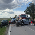 Vážna nehoda uzavrela cestu v okrese Senec. Po zrážke hlásia štyroch zranených