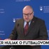 Tlačová beseda ministra Huliaka o futbaloivom zväze