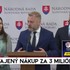 Tlačová beseda SaS: Utajený nákup za 3 milióny