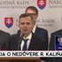 Tlačová beseda opozície o nedôvere Robertovi Kaliňákovi