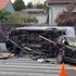 Hrozivá nehoda v hlavnom meste: Dodávka prevážajúca krv sa prevrátila