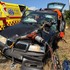 Pri Výčapoch-Opatovciach sa zrazili osobné autá s kamiónom. Nehoda si vyžiadala jeden ľudský život