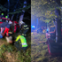 Nočná nehoda v Bratislave si vyžiadala päť zranených. Auto čelne narazilo do stromu