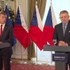 Tlačová beseda Roberta Fica a Andreja Babiša po spoločnom rokovaní