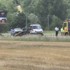 Policajné auto smerujúce na zásah sa čelne zrazilo s osobným vozidlom. Vodič nehodu neprežil