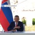 Tlačová beseda po rokovaní prezidentov Slovenska a Azerbajdžanu
