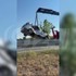 Policajné auto havarovalo pri Senci, vozidlo skončilo na streche