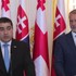 Tlačová beseda po stretnutí predsedov parlamentov Slovenska a Gruzínska