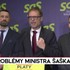 Tlačová beseda SaS: Problémy ministra Šaška