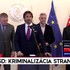 Tlačová beseda strany Smer-SD o kriminalizácii strany
