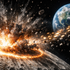 Asteroid môže zasiahnuť Mesiac silou 500 atómových bômb