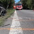 Dva vrtuľníky zasahovali pri Vranove nad Topľou: Mladý vodič neprežil, traja sú zranení