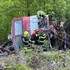 Havarovaný rušeň pri Jablonove nad Turňou sa hasičom podarilo vytiahnuť