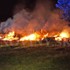 FOTO: Obrovský požiar pri Brezne. Plamene zničili päť rodinných domov