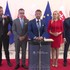 Tlačová beseda ministrov strany Hlas-SD po rokovaní vlády