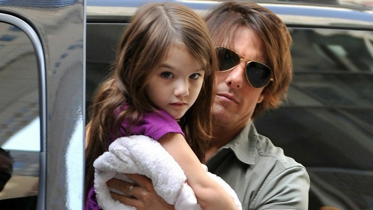 Suri Cruise s tatkom, Tom Cruise