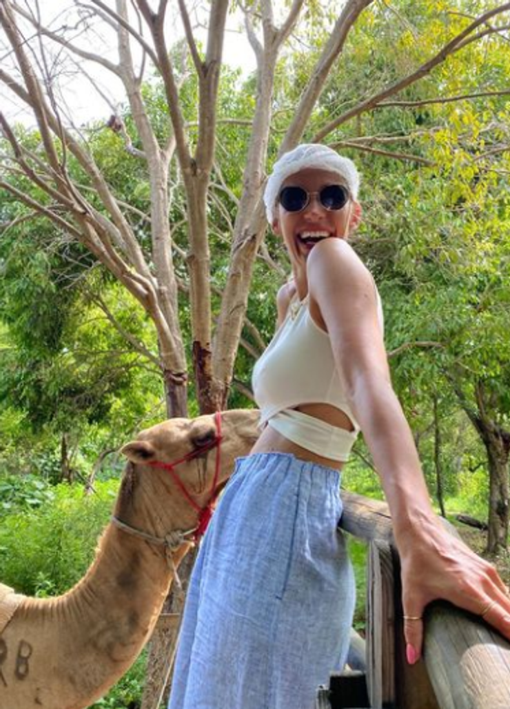 Jasmina Alagič  na Mauríciu