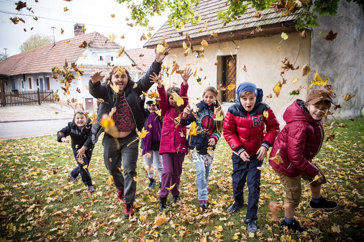 Prazdniny - Nakrúcanie v jeseni