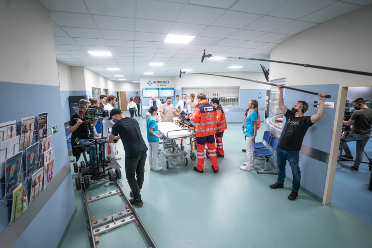 Nemocnica - Nakrúcanie seriálu