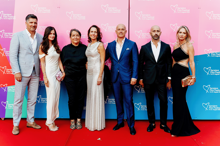 Sarajevo Film Festival 2026 - outfity v bielej farbe