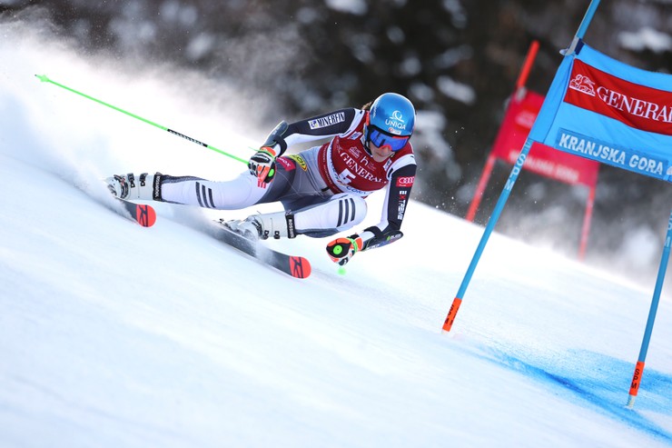 Vlhova obrovsky slalom Kranjska Gora