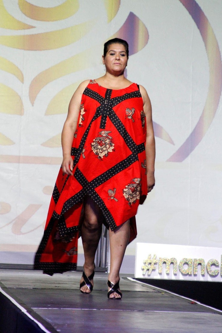 Obézne modelky na módnej prehliadke