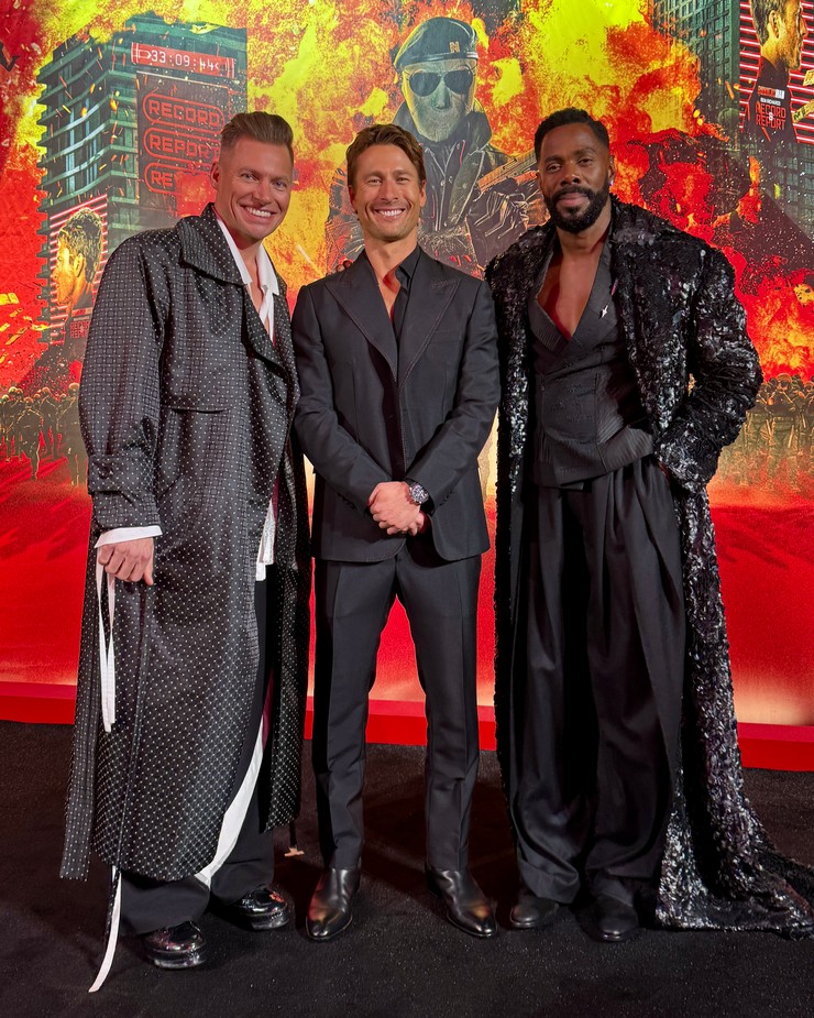 Thomas Puskailer, Glen Powell a Colman Domingo