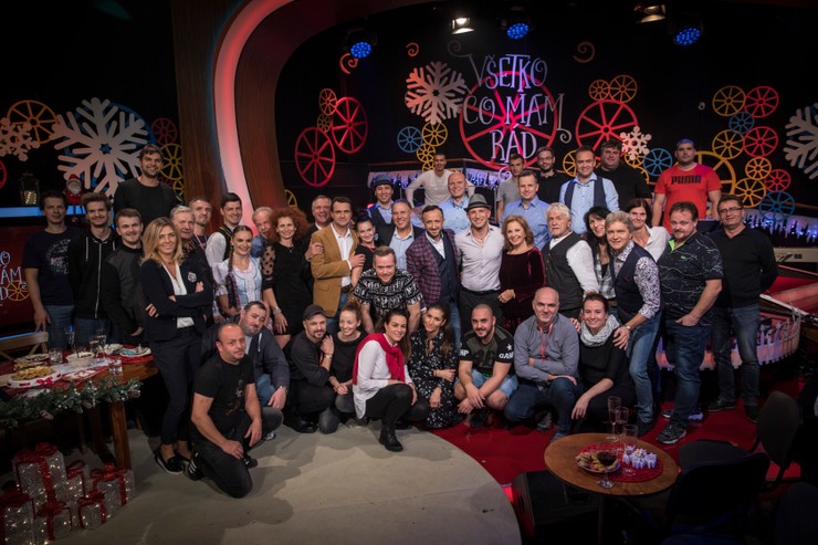 Zákulisie nakrúcania vianočného špeciálu šou Všetko čo mám rád 