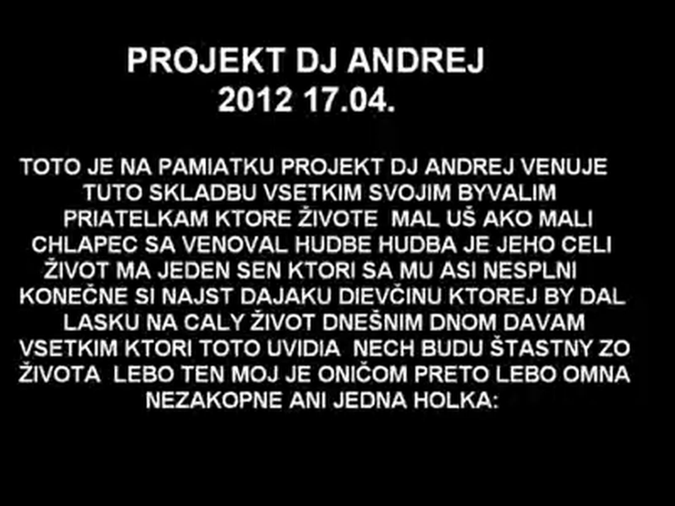 Exkluzívna Andrejova spoveď 2