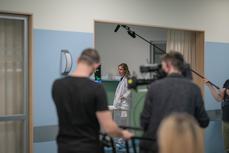 Nemocnica - Nakrúcanie seriálu
