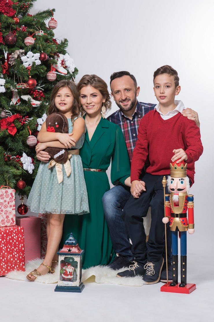 Ondrej Kandráč s rodinou