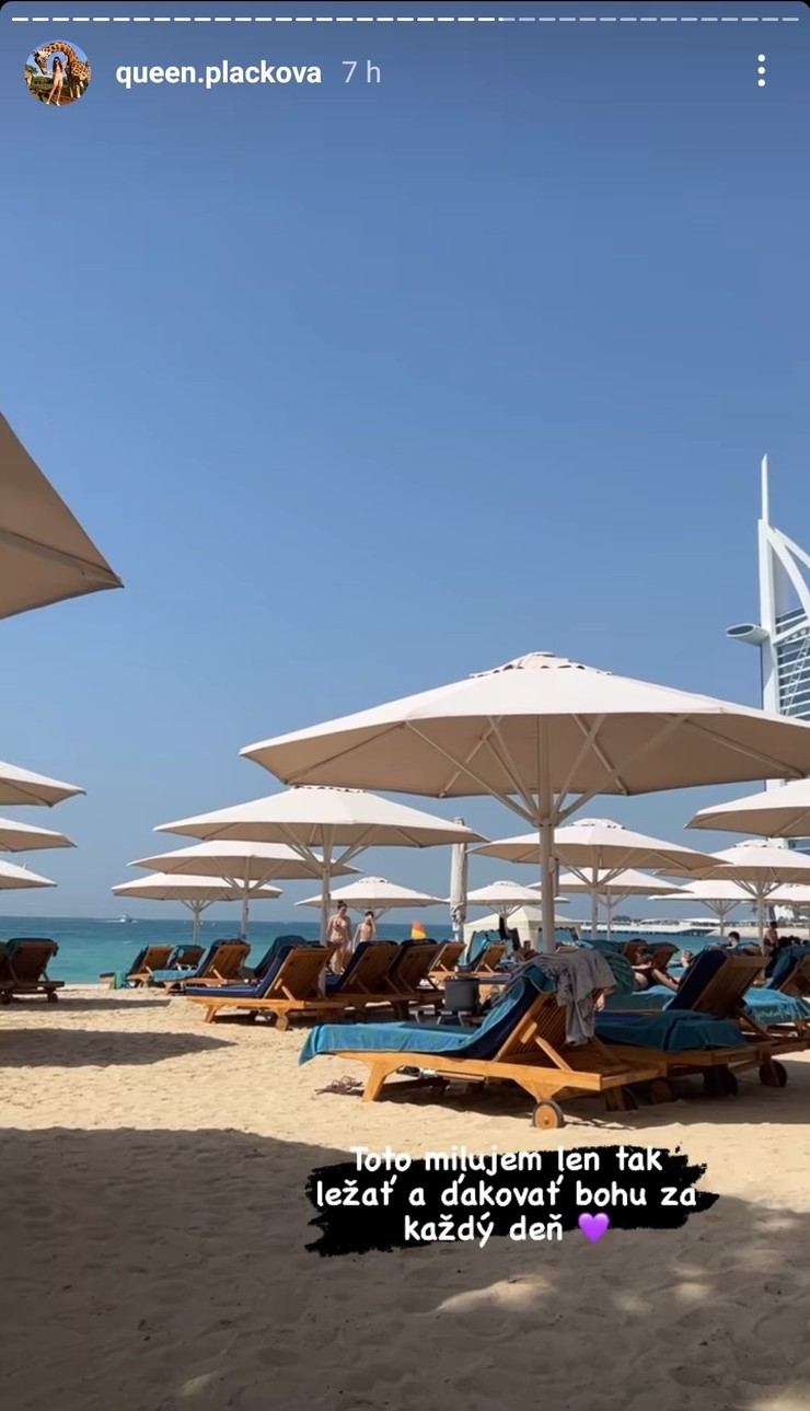 Zuzana Plačková v Dubaji 