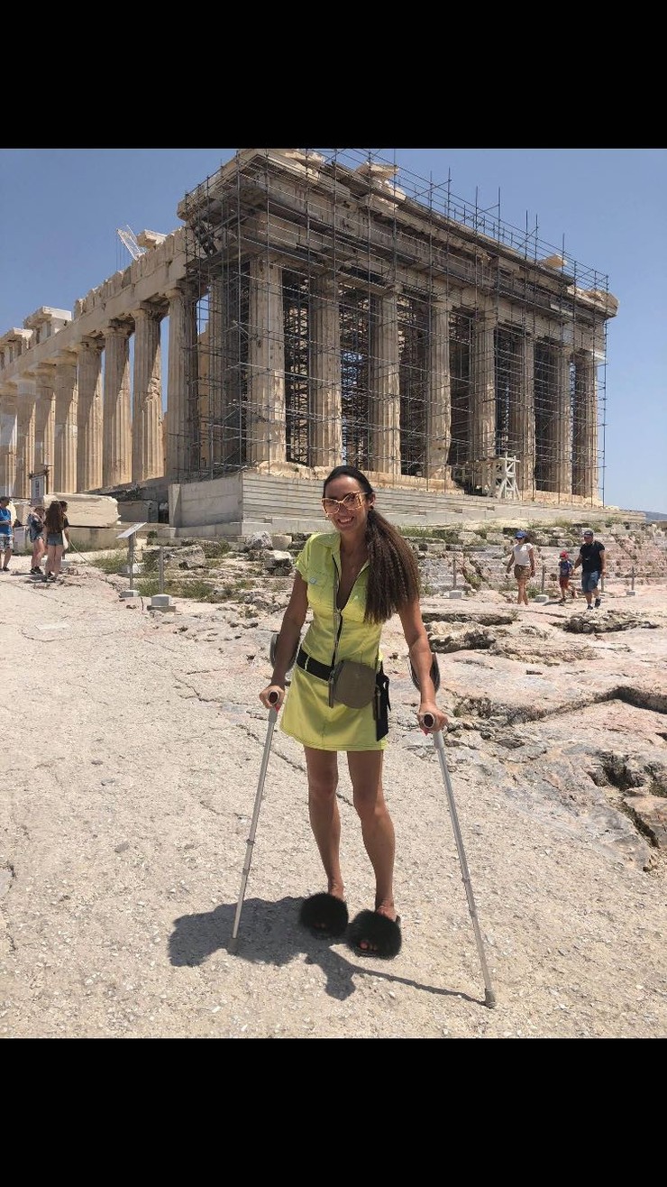 Sisa Sklovská a Juraj Lelkes dovolenkujú v Grécku