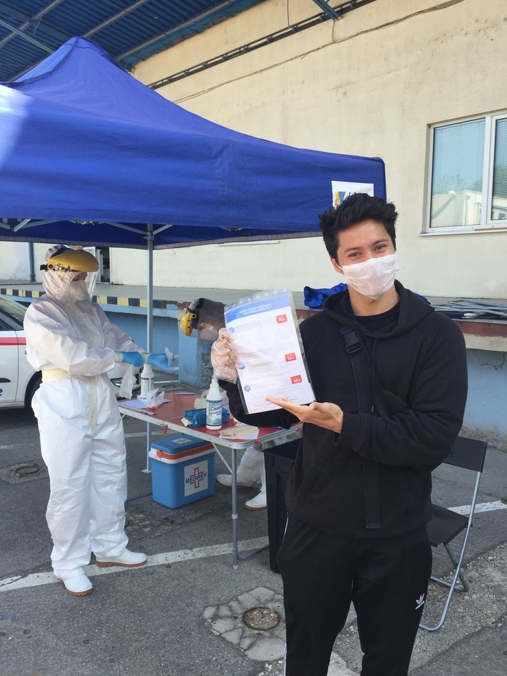 Nový život - testovanie hercov na COVID-19