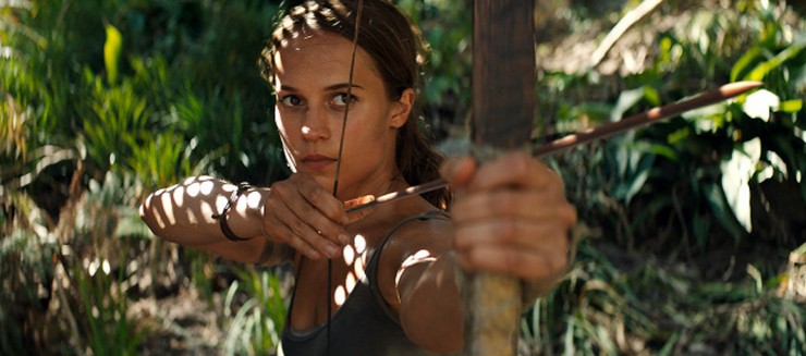 Alicia Vikander ako Lara Croft